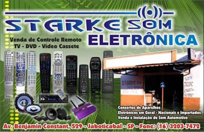 Starke Som Eletrônica Jaboticabal SP