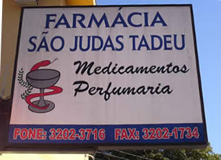 Farmácia São Judas Tadeu Jaboticabal SP