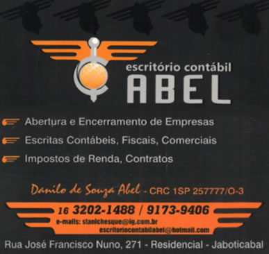 Escritório Contábil Abel Jaboticabal SP